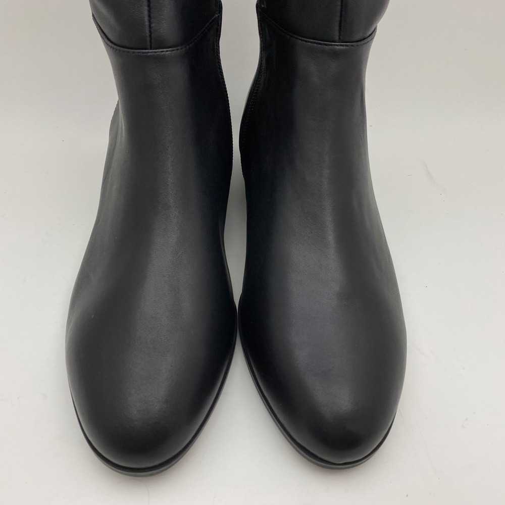 Michael Kors Bromley Leather Over the Knee Flat Boots Womens 9 Black New - Picture 4 of 8